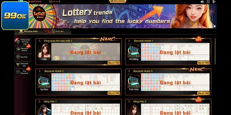 Live Casino 99OK là điểm đến lý tưởng cho những ai yêu thích game đỏ đen